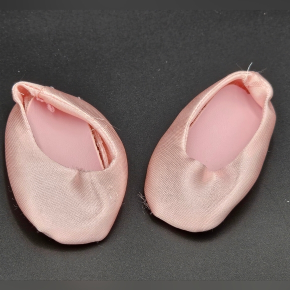 18" Doll Pink Ballet Slippers - Picture 1 of 3